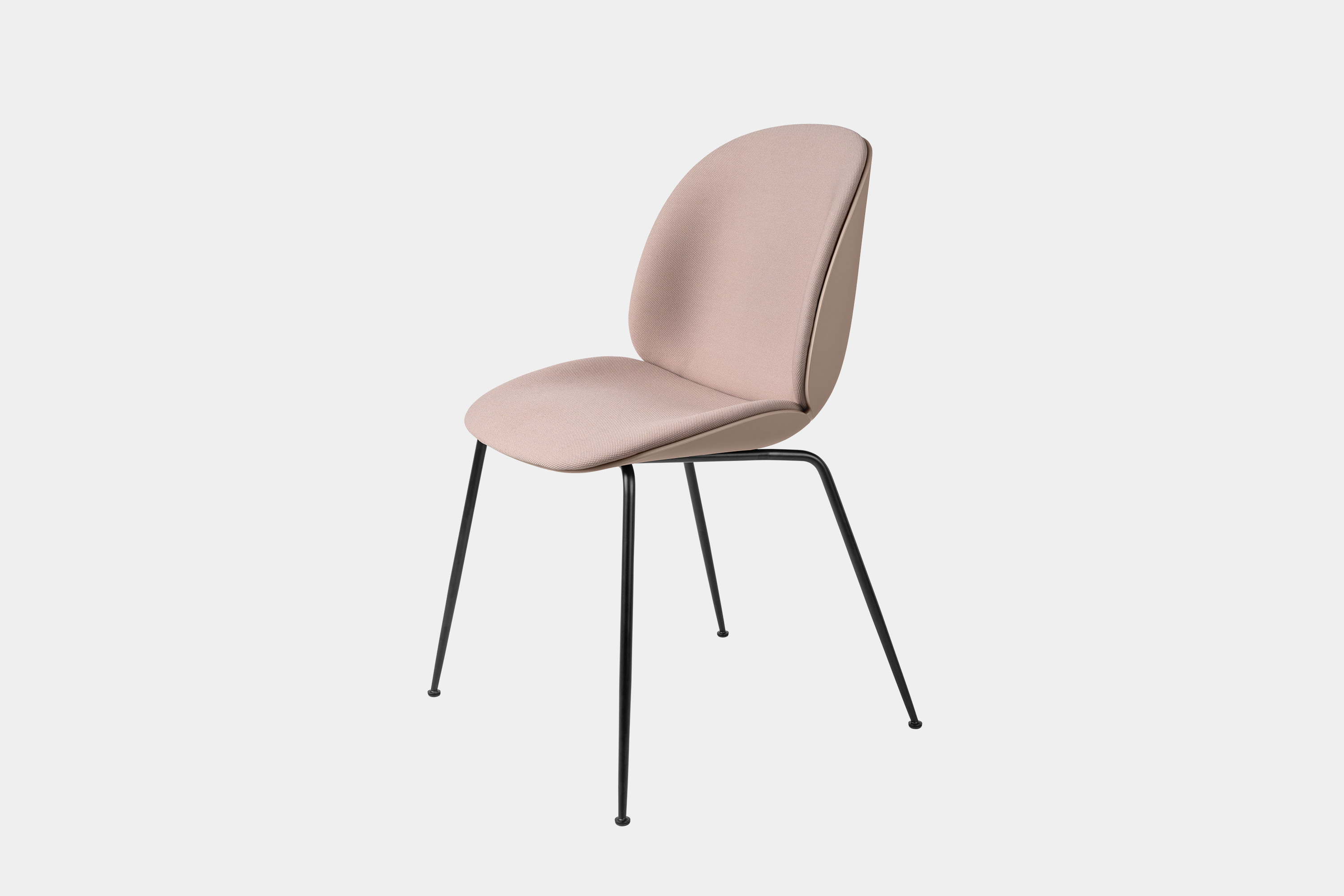 GUBI - Beetle Chair - Front Upholstered, Conic Base — TRISHNA