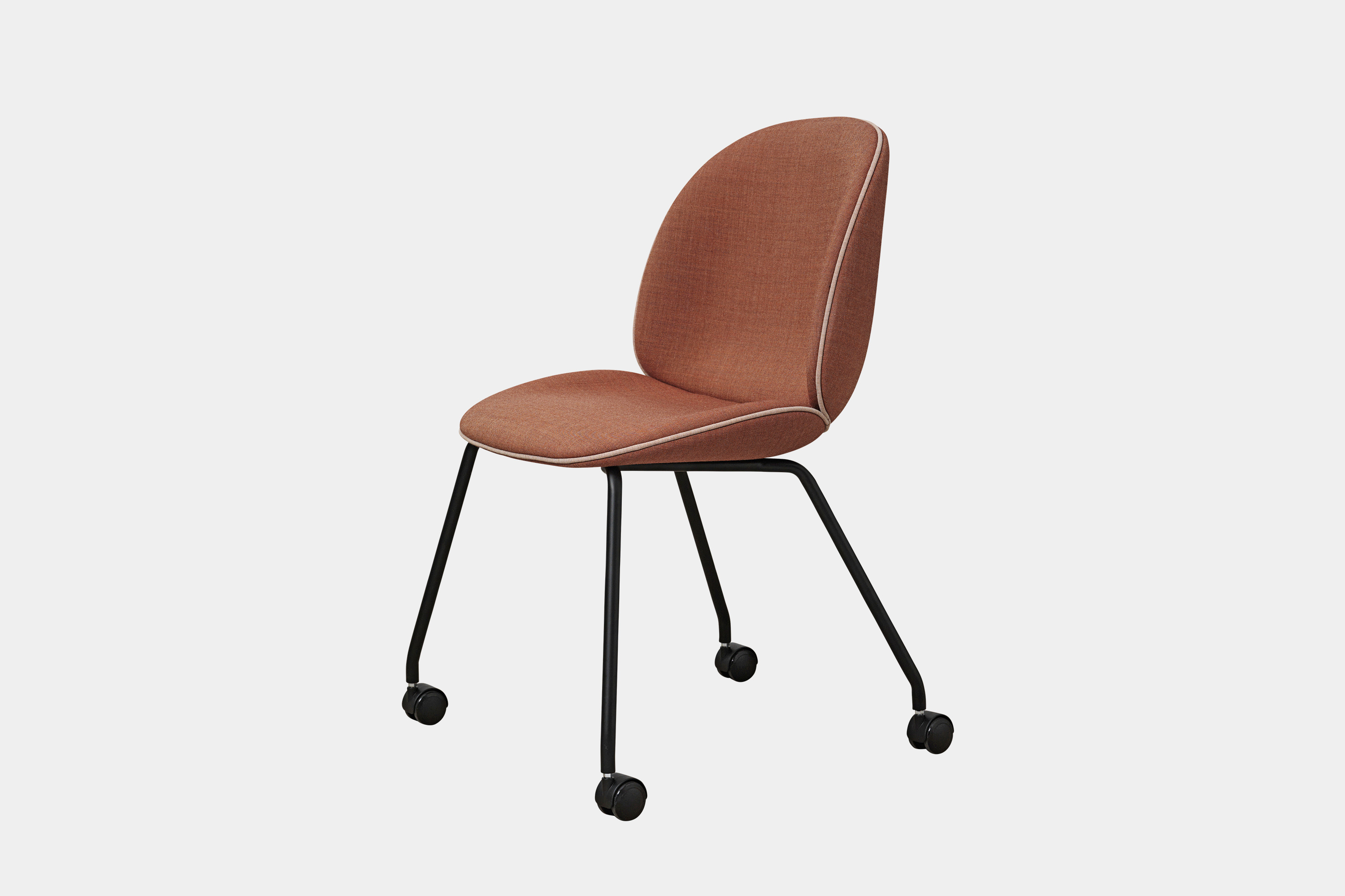 GUBI - Beetle Meeting Chair - Fully Upholstered, W-Castors - 10287 —  TRISHNA JIVANA | トリシュナ・ジバーナ