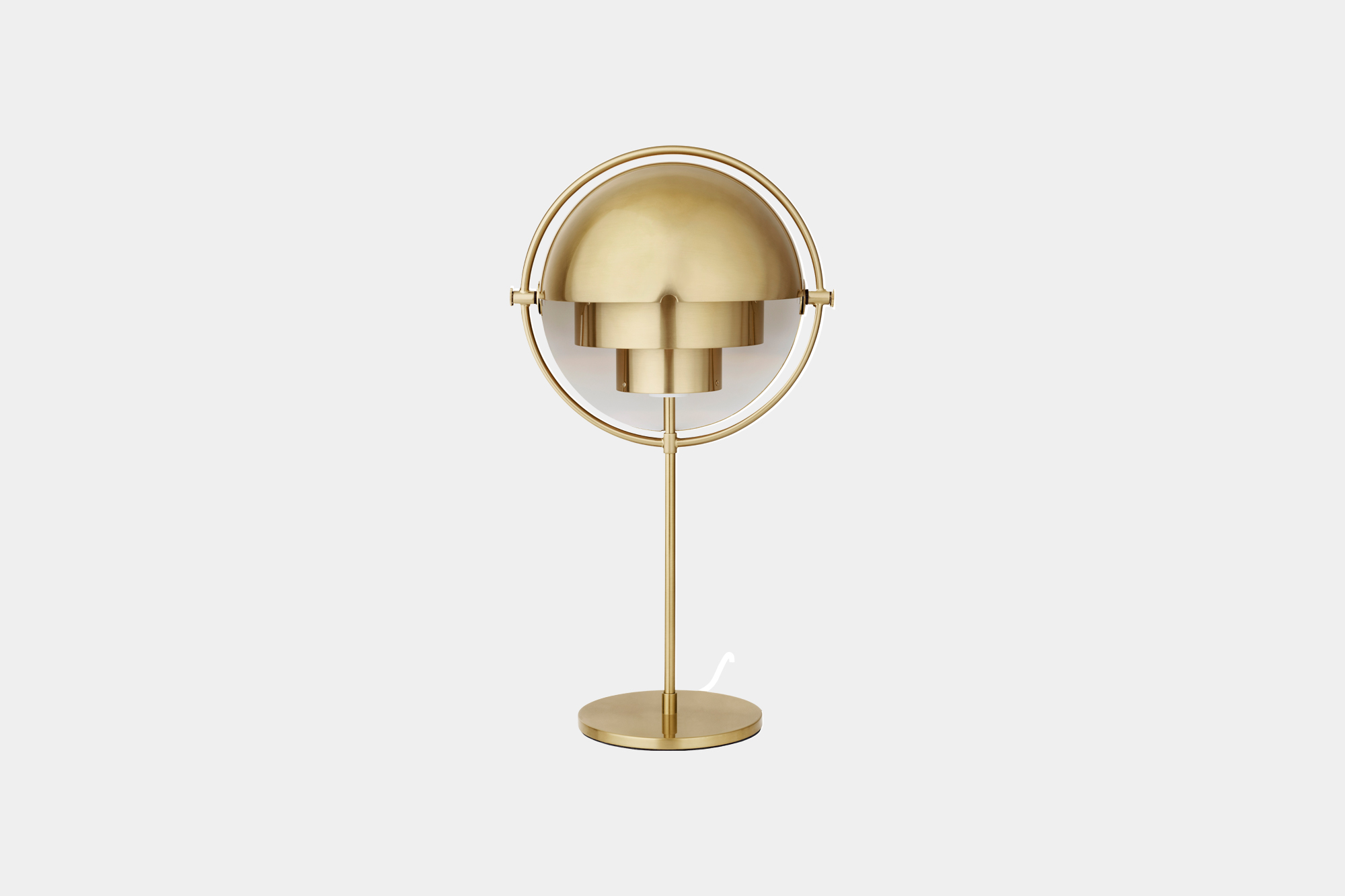GUBI - Multi-Lite Table Lamp - brass base — TRISHNA JIVANA
